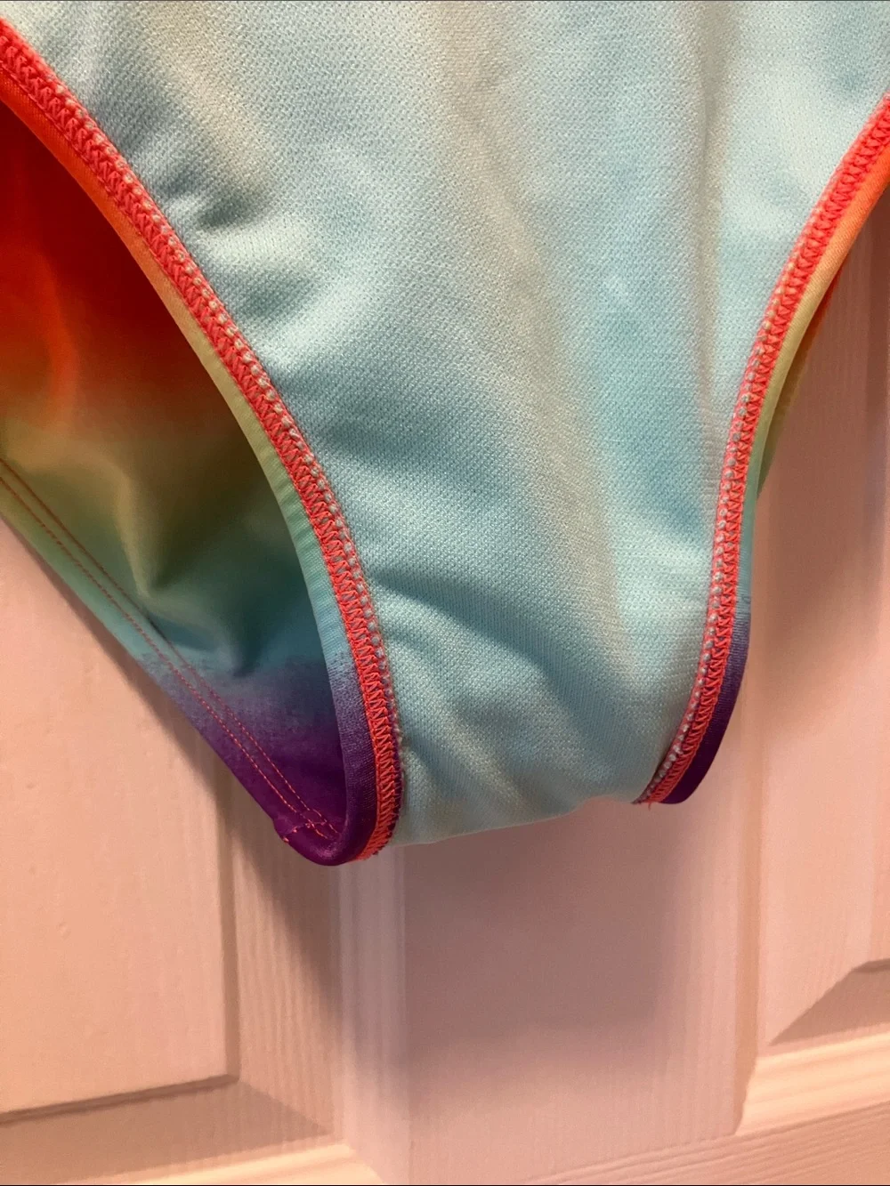 Cat & Jack Rainbow Gradient One-Piece Swimsuit
